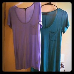 As pair. Ultra soft front pocket tshirts